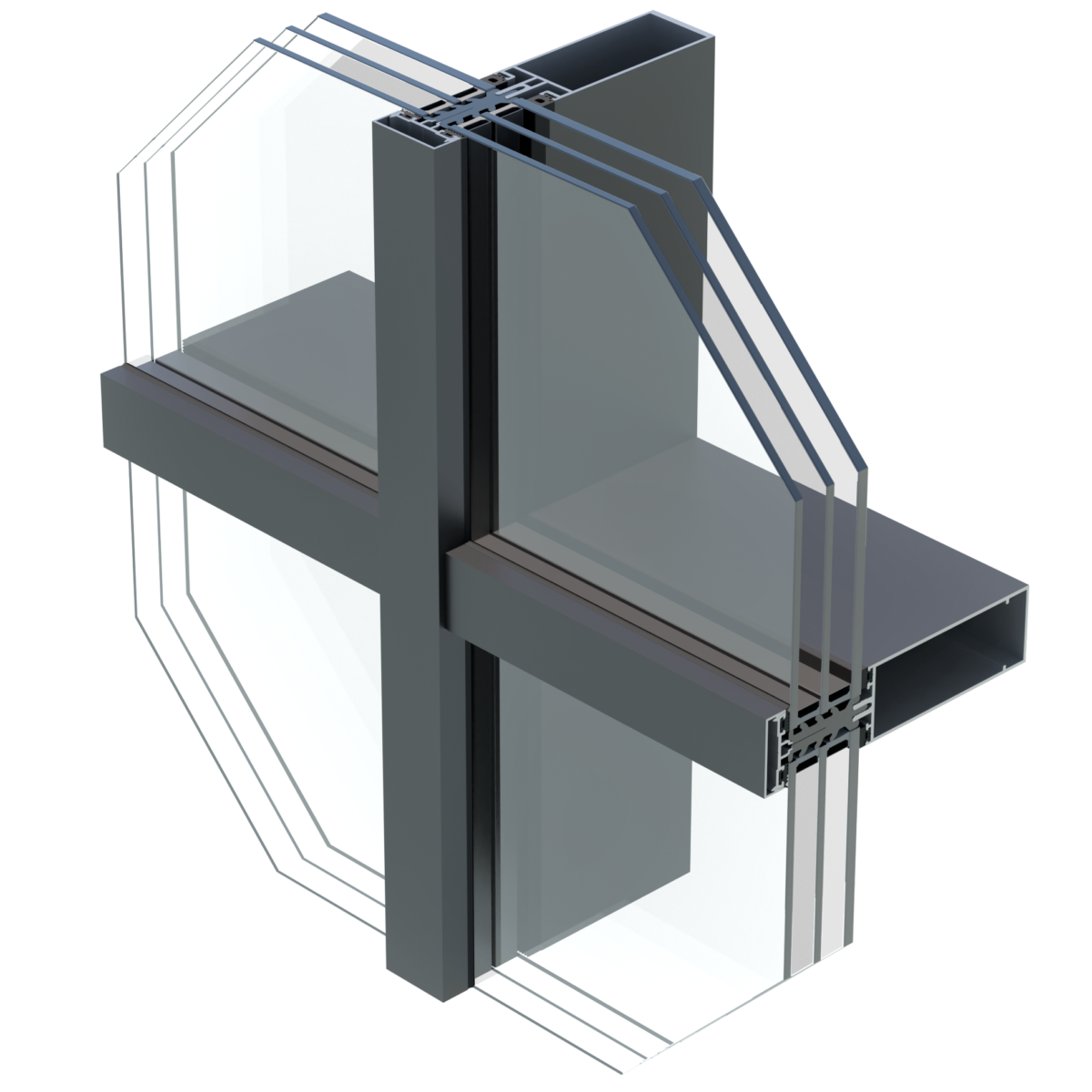 Deceuninck Unveils Light-Commercial Curtain Walling System