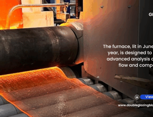 First Glass Successfully Rolled From Experimental Furnace