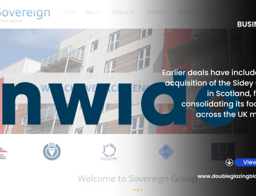 Inwido Acquires UK Manufacturer Sovereign Group Ltd
