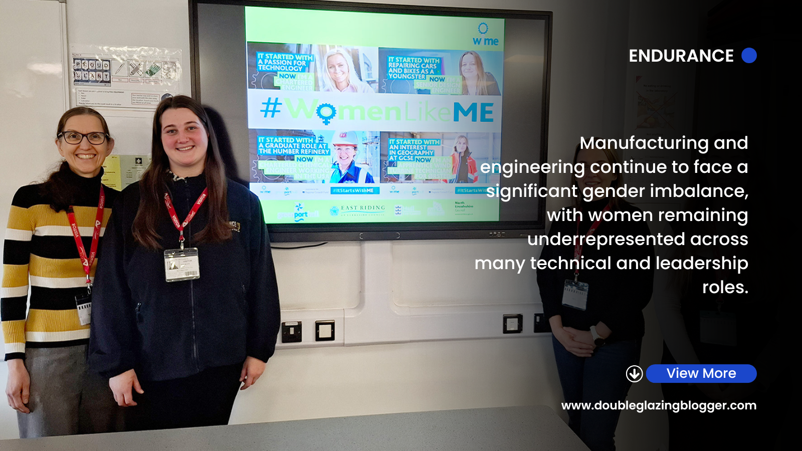 Endurance® Doors Inspires Future Female Talent - Double Glazing Blogger